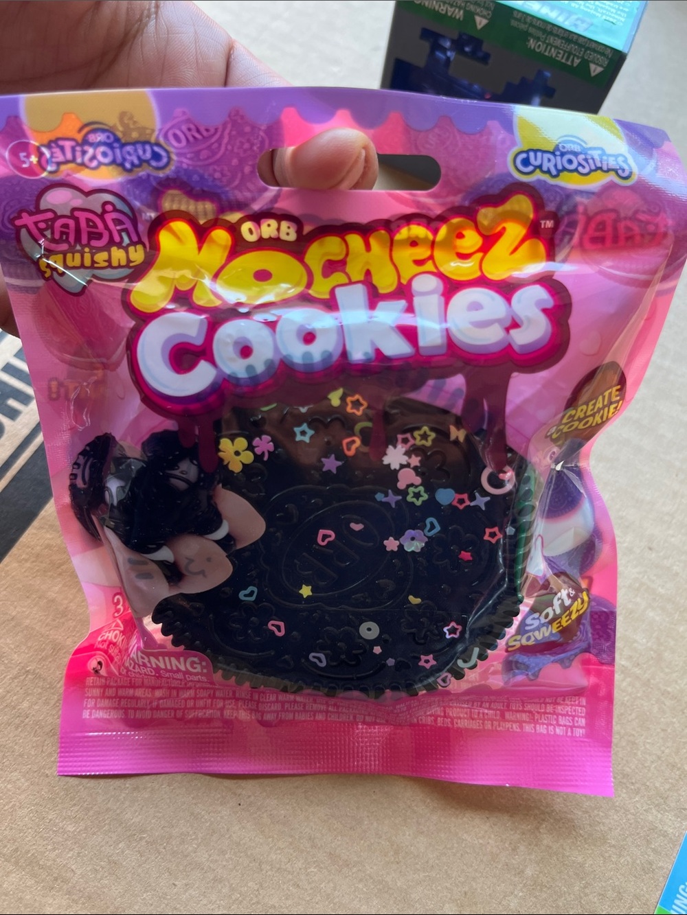 Cookies Squishy Toy - Black